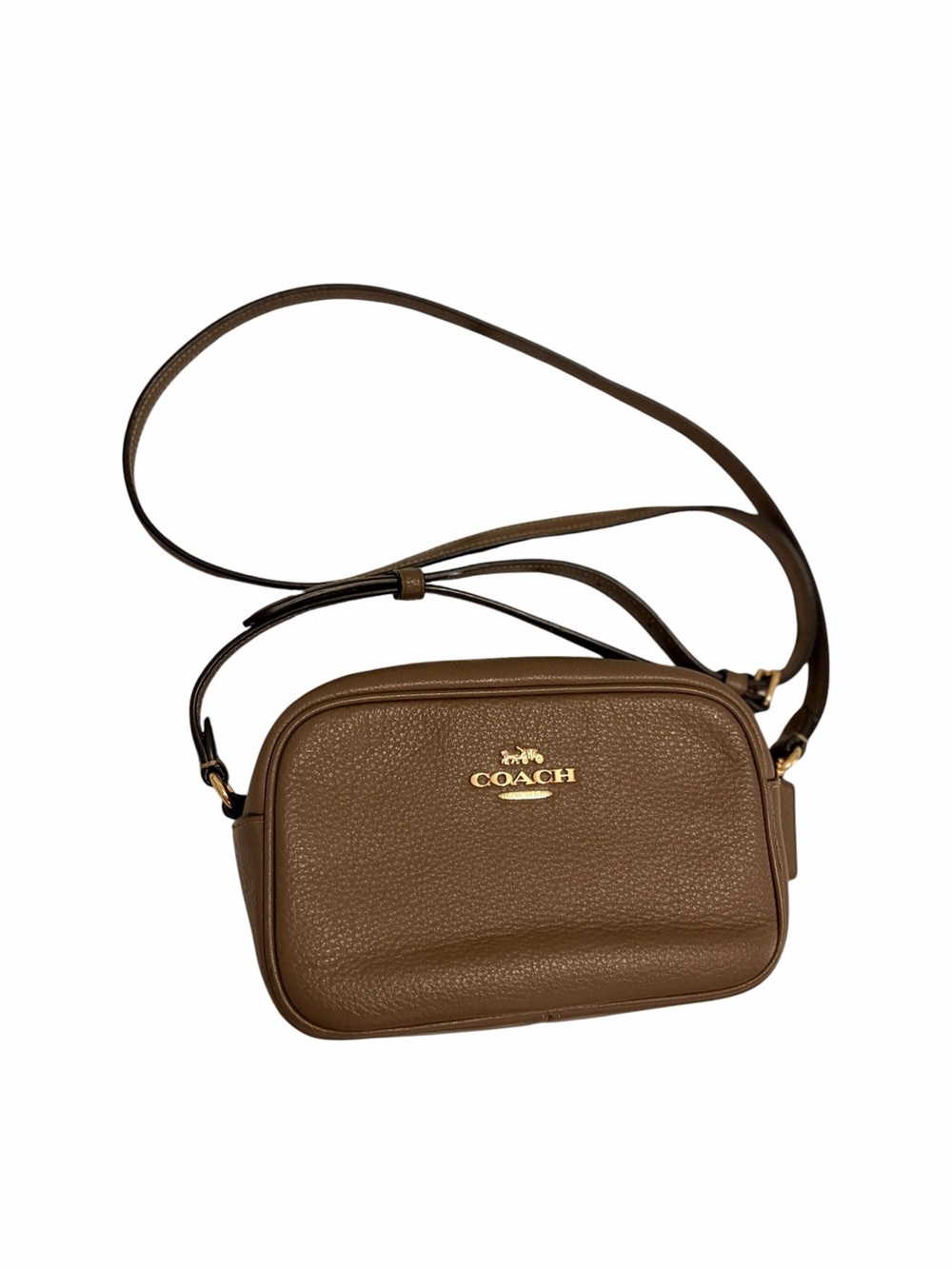 Coach Brown Leather Jamie Camera Bag